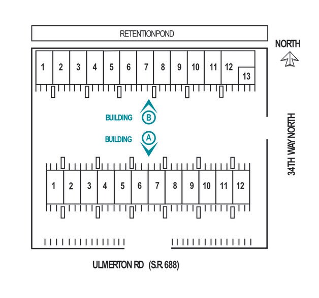 8203-8255 Ulmerton Rd, Largo, FL à louer - Plan de site - Image 2 de 9