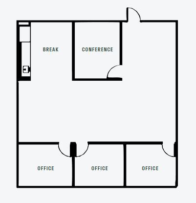 451 A St, San Diego, CA for lease Floor Plan- Image 1 of 3