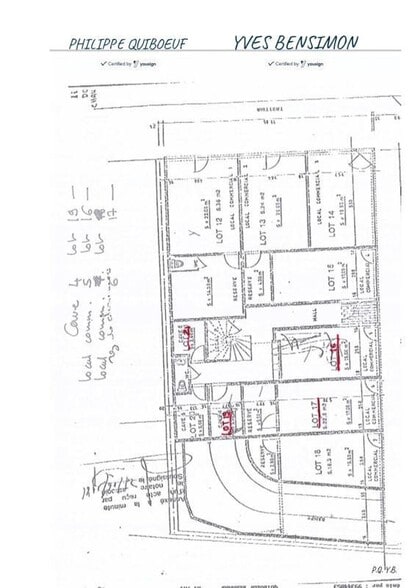 Commerce de détail dans La Baule-Escoublac à louer - Plan d’étage - Image 2 de 2