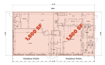 80 Town Line Rd, Rocky Hill, CT à louer Plan d’étage- Image 2 de 3
