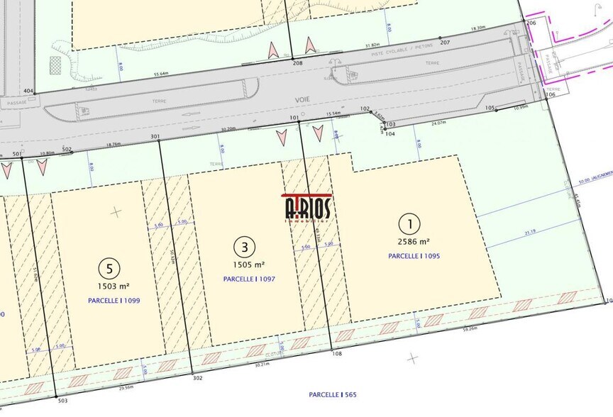 Land in Signes for sale - Site Plan - Image 1 of 1
