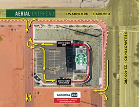 4418 S Ellsworth Rd, Mesa, AZ - AERIAL  map view - Image1