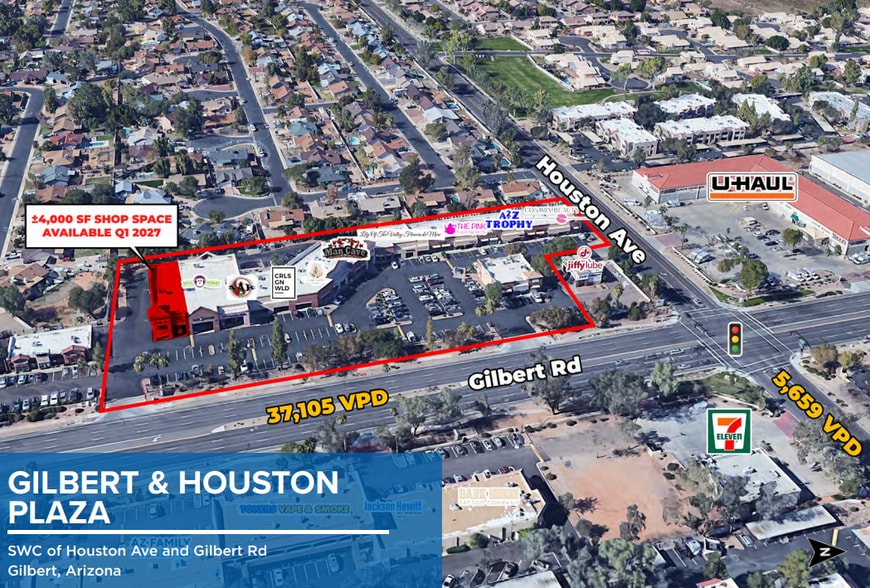 1140-1184 N Gilbert Rd, Gilbert, AZ for lease - Building Photo - Image 1 of 6