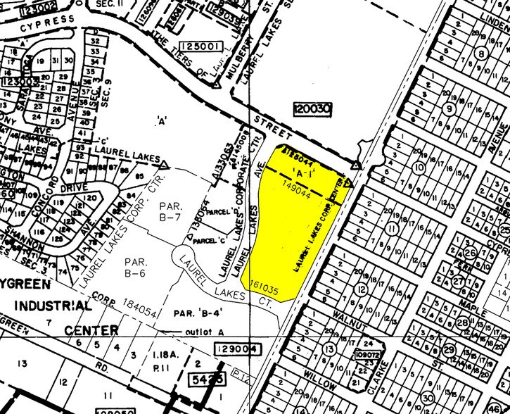 13900-13928 Baltimore Ave, Laurel, MD à louer - Plan cadastral - Image 2 de 12
