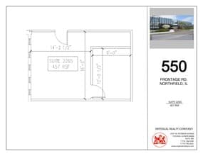 540-550 W Frontage Rd, Northfield, IL for lease Site Plan- Image 1 of 1