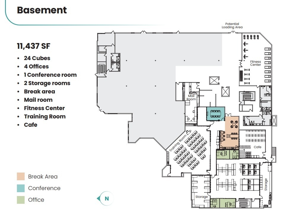 15025 Innovation Dr, San Diego, CA for lease Floor Plan- Image 1 of 6