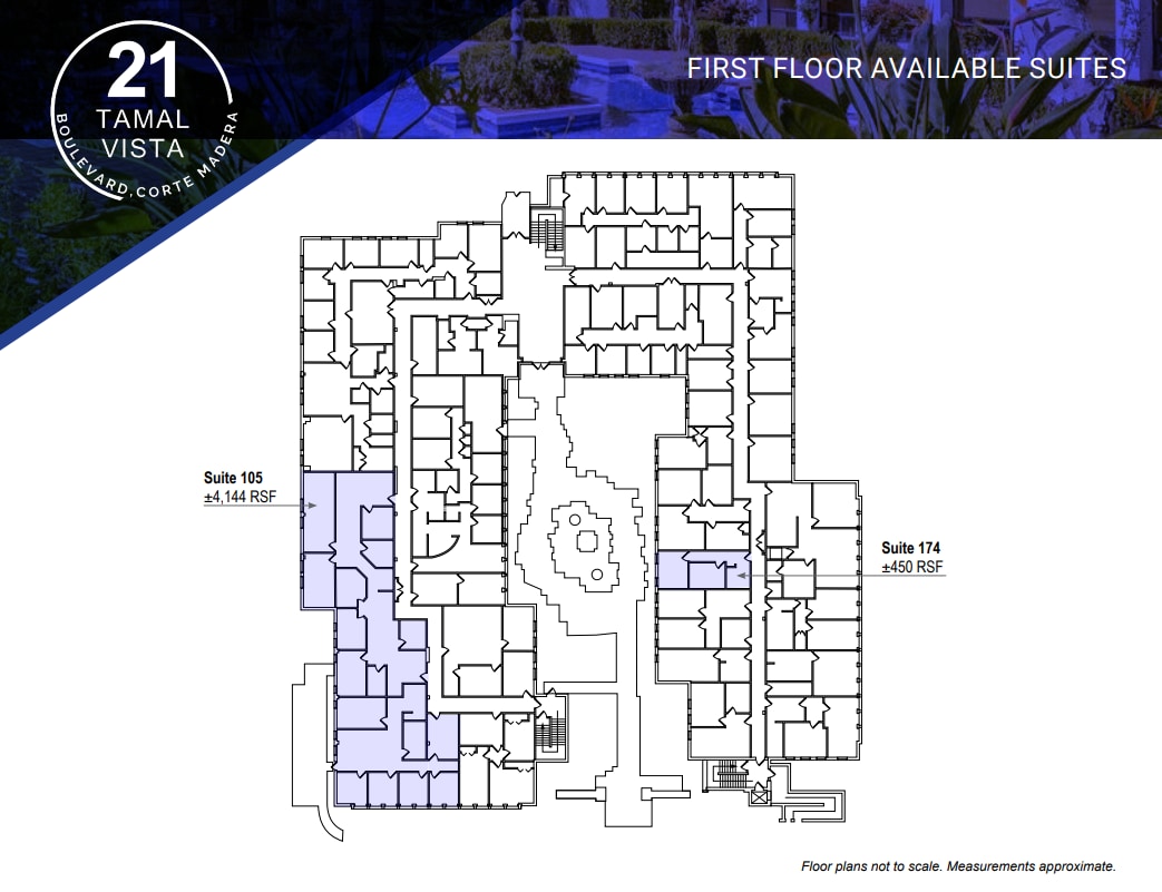 21 Tamal Vista Blvd, Corte Madera, CA for lease Floor Plan- Image 1 of 1