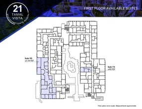 21 Tamal Vista Blvd, Corte Madera, CA for lease Floor Plan- Image 1 of 1