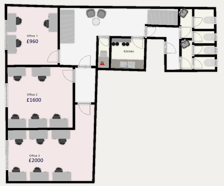 26 Market Pl, Kingston Upon Thames for lease Floor Plan- Image 1 of 2