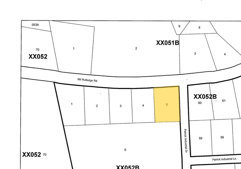605 Patrick Industrial Dr, Winder, GA à louer - Plan cadastral - Image 2 de 5