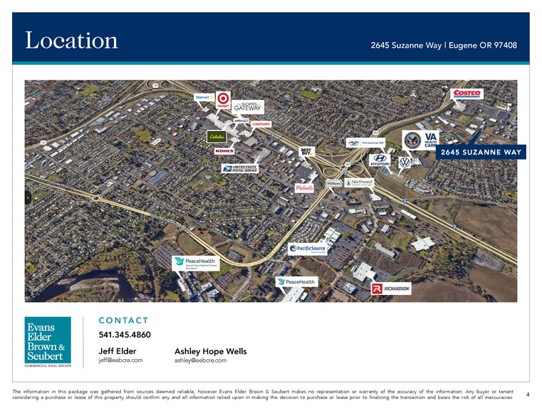 2645 Suzanne Way, Eugene, OR for lease - Building Photo - Image 2 of 3