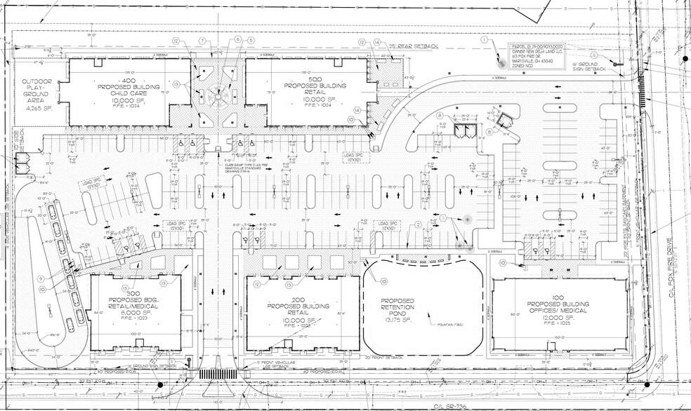 0 Ohio Route 736, Marysville, OH à louer - Plan de site - Image 2 de 4