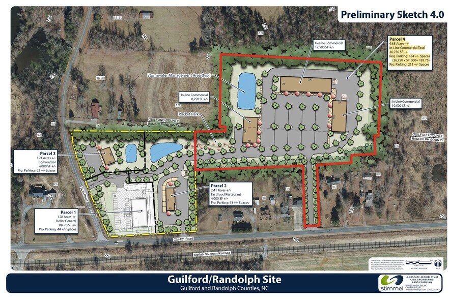 8876 Old 421 Rd, Liberty, NC à vendre - Photo du bâtiment - Image 2 de 2