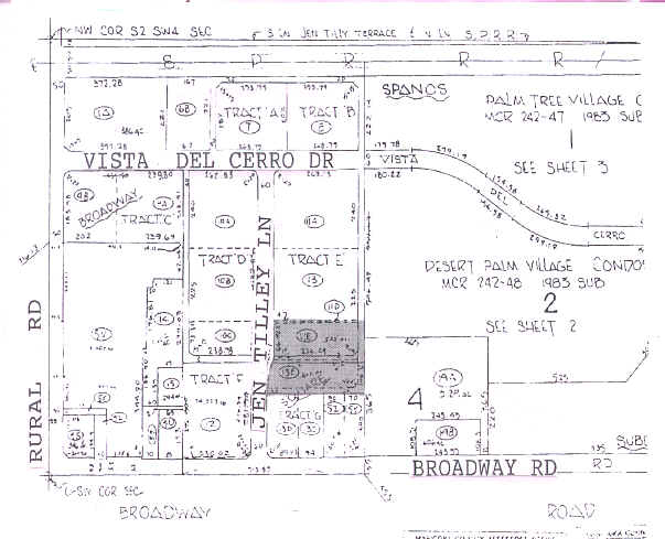 1801 S Jentilly Ln, Tempe, AZ à vendre - Plan cadastral - Image 2 de 10