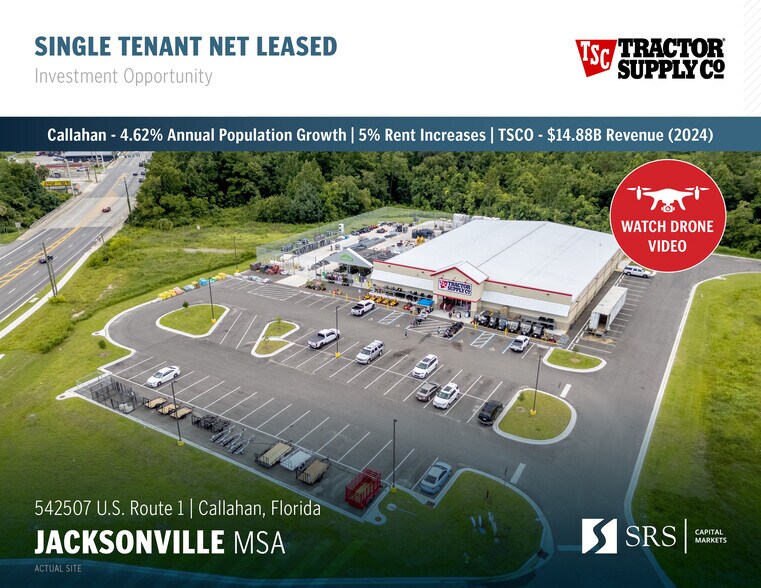 542507 US Highway 1, Callahan, FL à vendre - Photo du bâtiment - Image 1 de 12