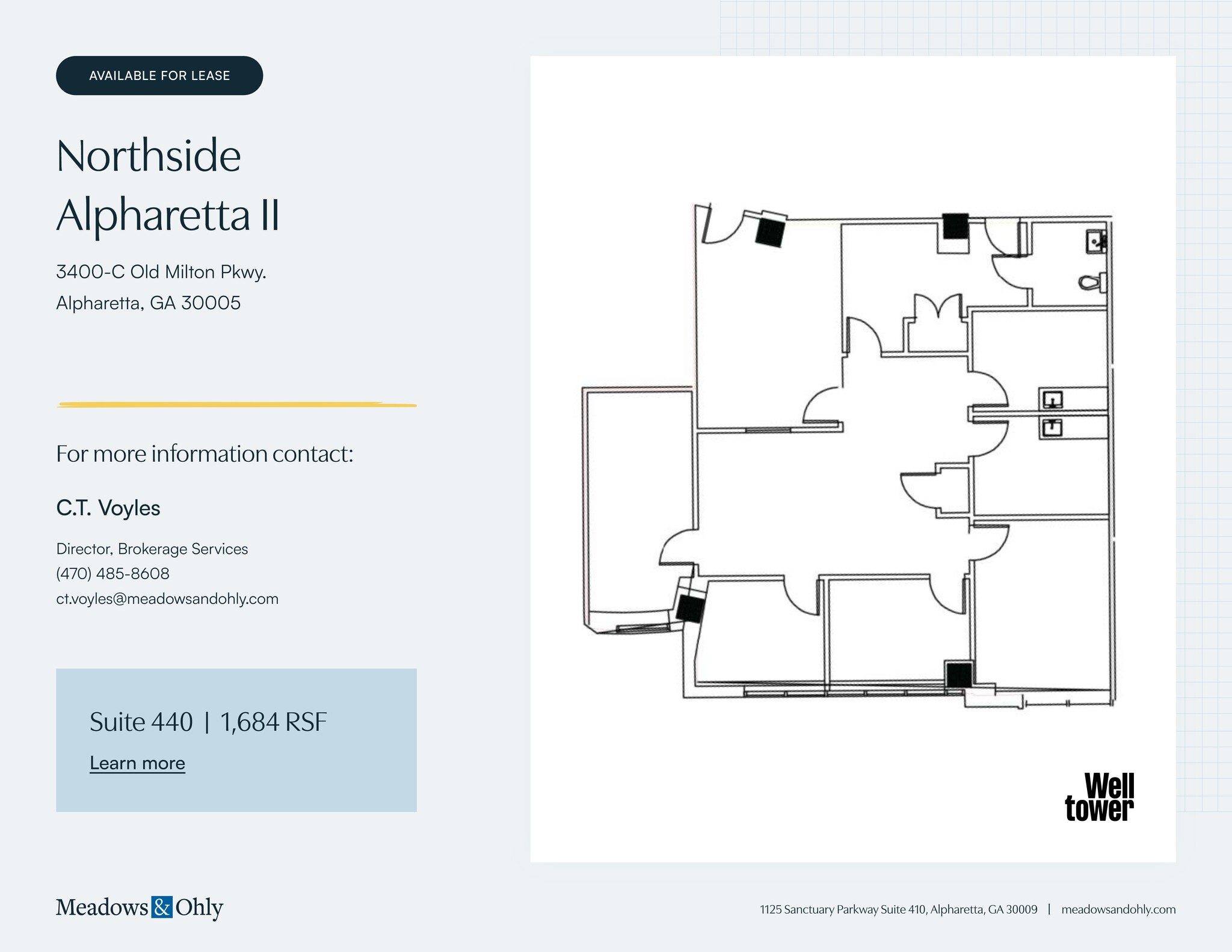 3400 Old Milton Pky, Alpharetta, GA for lease Site Plan- Image 1 of 2