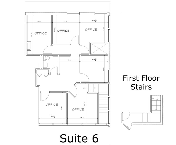 838 Ritchie Hwy, Severna Park, MD for lease - Floor Plan - Image 2 of 5