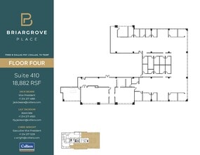 17855 N Dallas Pky, Dallas, TX for lease Floor Plan- Image 1 of 1