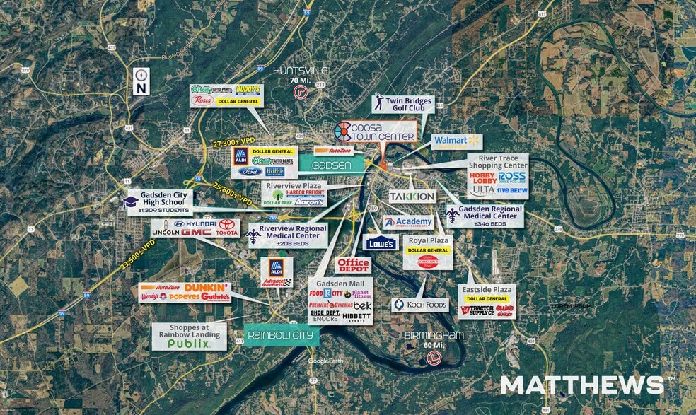 334 E Meighan Blvd, Gadsden, AL for sale - Building Photo - Image 3 of 3