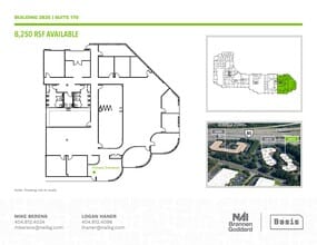 3025 Breckinridge Blvd, Duluth, GA for lease Floor Plan- Image 1 of 1
