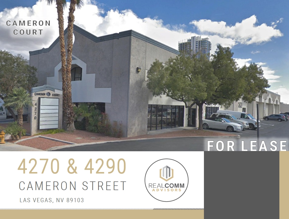 4290 Cameron St, Las Vegas, NV à louer Photo du bâtiment- Image 1 de 8