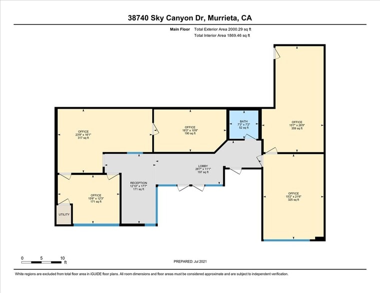 38740 Sky Canyon Dr, Murrieta, CA for lease - Floor Plan - Image 3 of 30