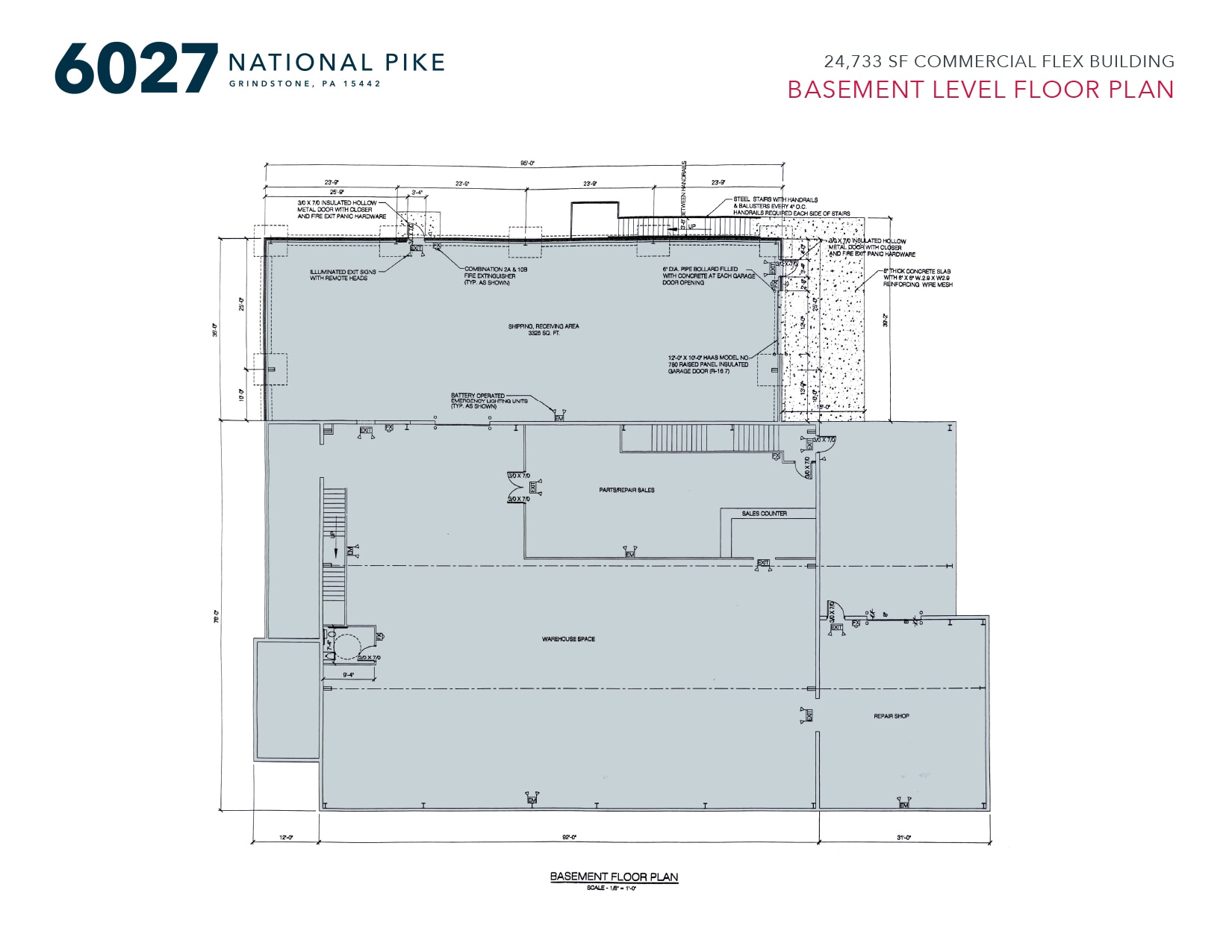 6027 National Pike, Grindstone, PA for lease Floor Plan- Image 1 of 1