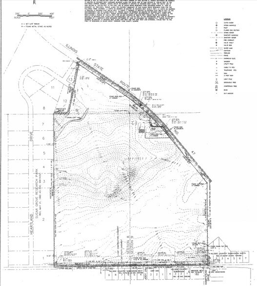Wheeler Rd, Sugar Grove, IL à vendre - Plan cadastral - Image 1 de 5