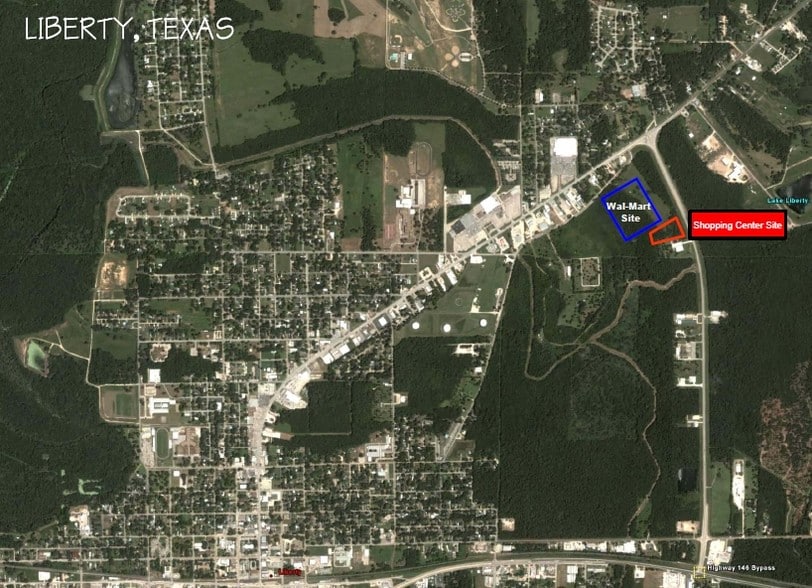 2005-2015 Hwy 146, Liberty, TX for lease - Aerial - Image 2 of 5