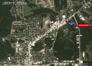 2005-2015 Hwy 146, Liberty, TX - Aérien  Vue de la carte