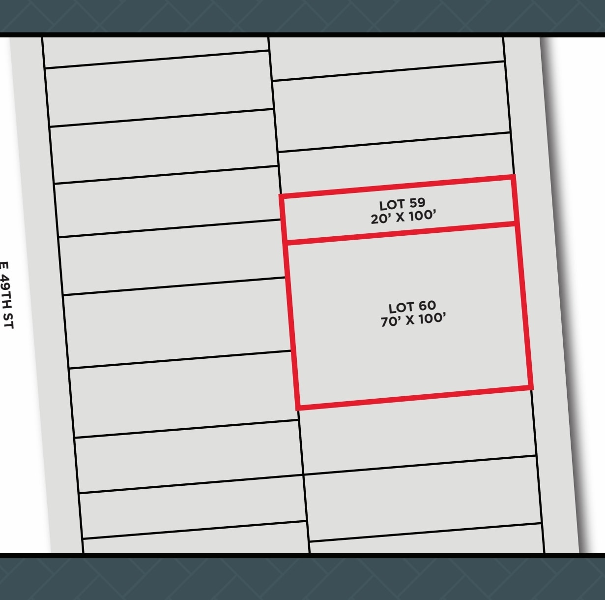 1838 Utica Ave, Brooklyn, NY à vendre Plan cadastral- Image 1 de 3