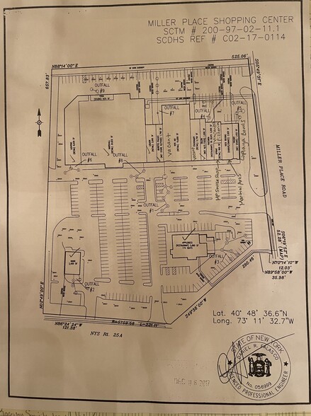 323-347 Route 25A, Miller Place, NY à louer - Plan de site - Image 2 de 6