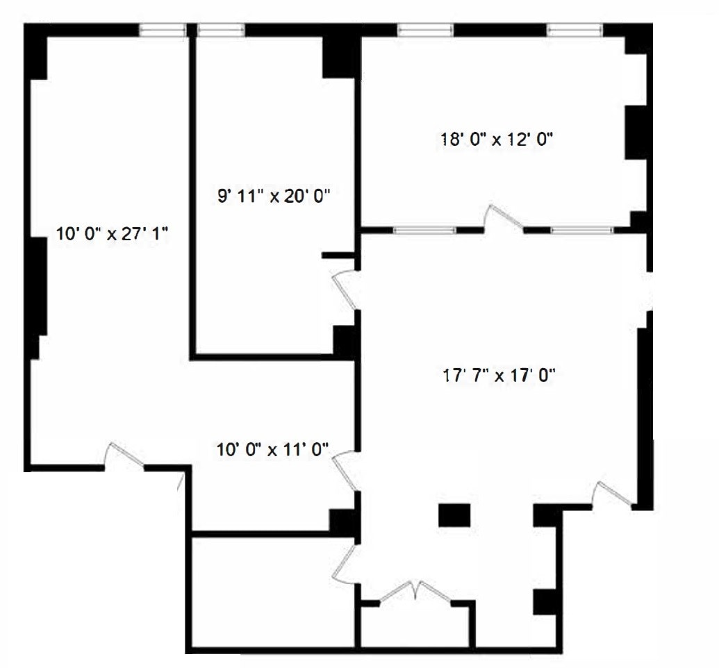 401 S LaSalle St, Chicago, IL for lease Floor Plan- Image 1 of 1