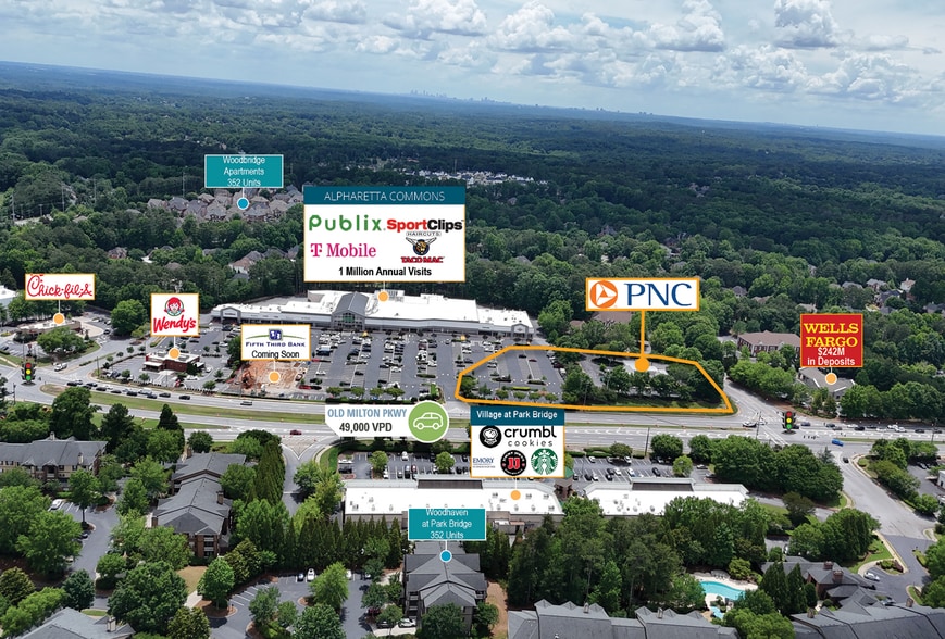 4195 Old Milton Pky, Alpharetta, GA for sale - Building Photo - Image 2 of 6