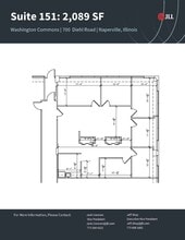 450-500 E Diehl Rd, Naperville, IL à louer Plan d’étage- Image 1 de 1