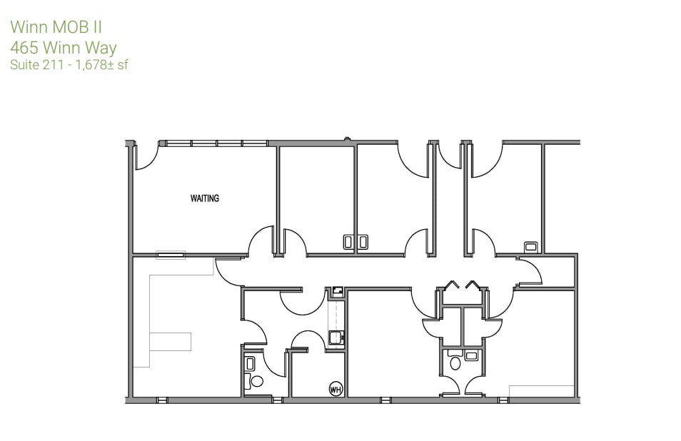 495 Winn Way, Decatur, GA for lease Floor Plan- Image 1 of 1