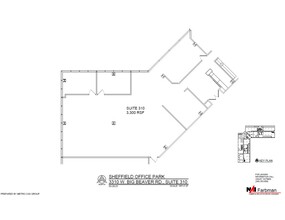 3310 W Big Beaver Rd, Troy, MI à louer Plan de site- Image 2 de 5