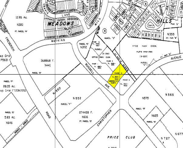 903 Russell Ave, Gaithersburg, MD à vendre - Plan cadastral - Image 2 de 5