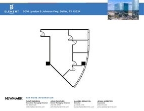 3010 Lyndon B Johnson Fwy, Dallas, TX à louer Plan de site- Image 1 de 2