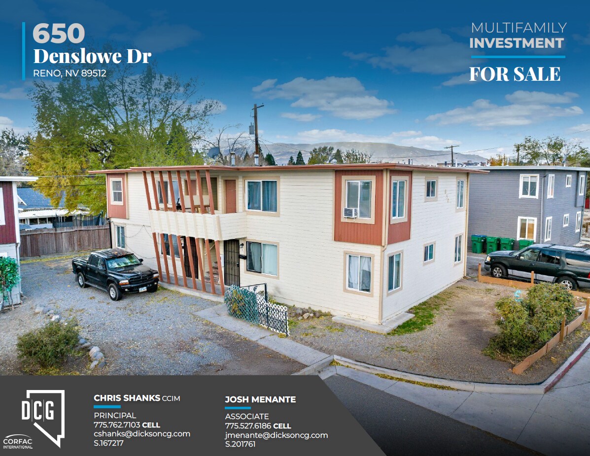 650 Denslowe Dr, Reno, NV à vendre Photo principale- Image 1 de 8