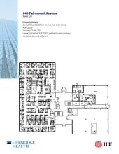 849 Fairmount Ave, Towson, MD for lease Floor Plan- Image 1 of 1