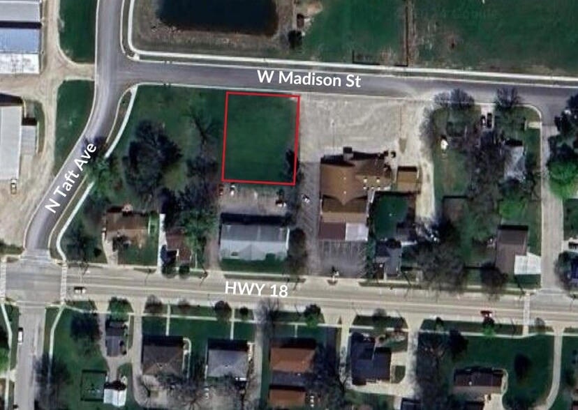 W Madison St, Jefferson, WI for sale - Aerial - Image 1 of 7