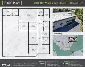 3070 Bay Vista Ct, Benicia, CA for lease Floor Plan- Image 1 of 1