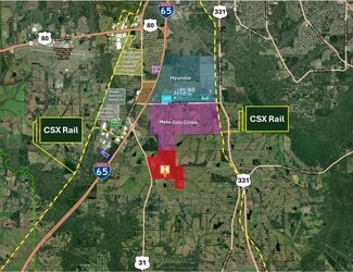 Plus de détails pour 8715 Mobile Hwy, Hope Hull, AL - Terrain à vendre