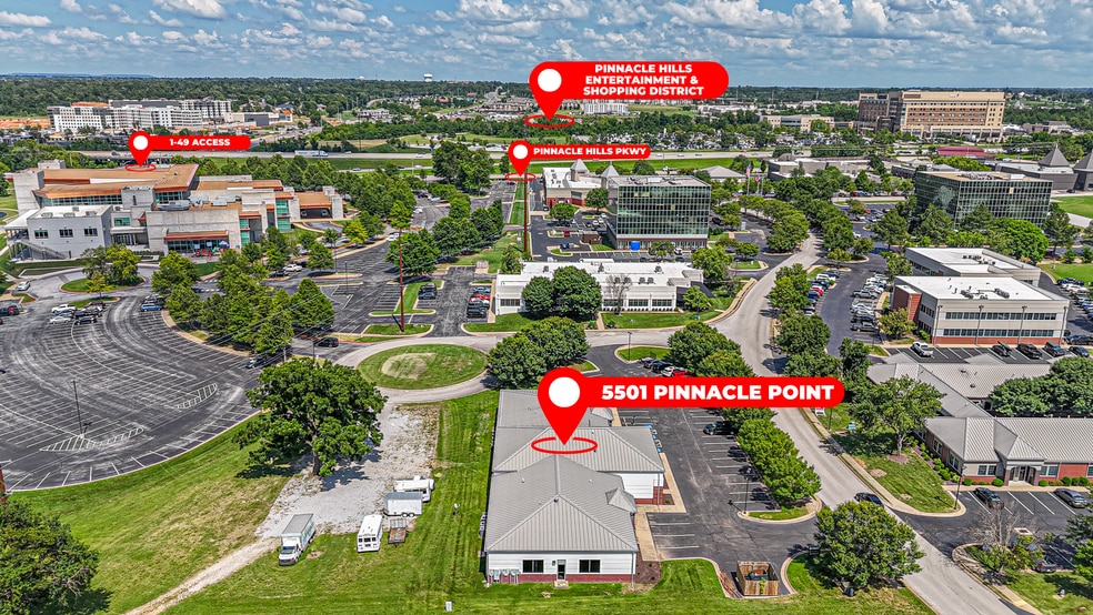 5501 Pinnacle Point Dr, Rogers, AR for lease - Building Photo - Image 1 of 21