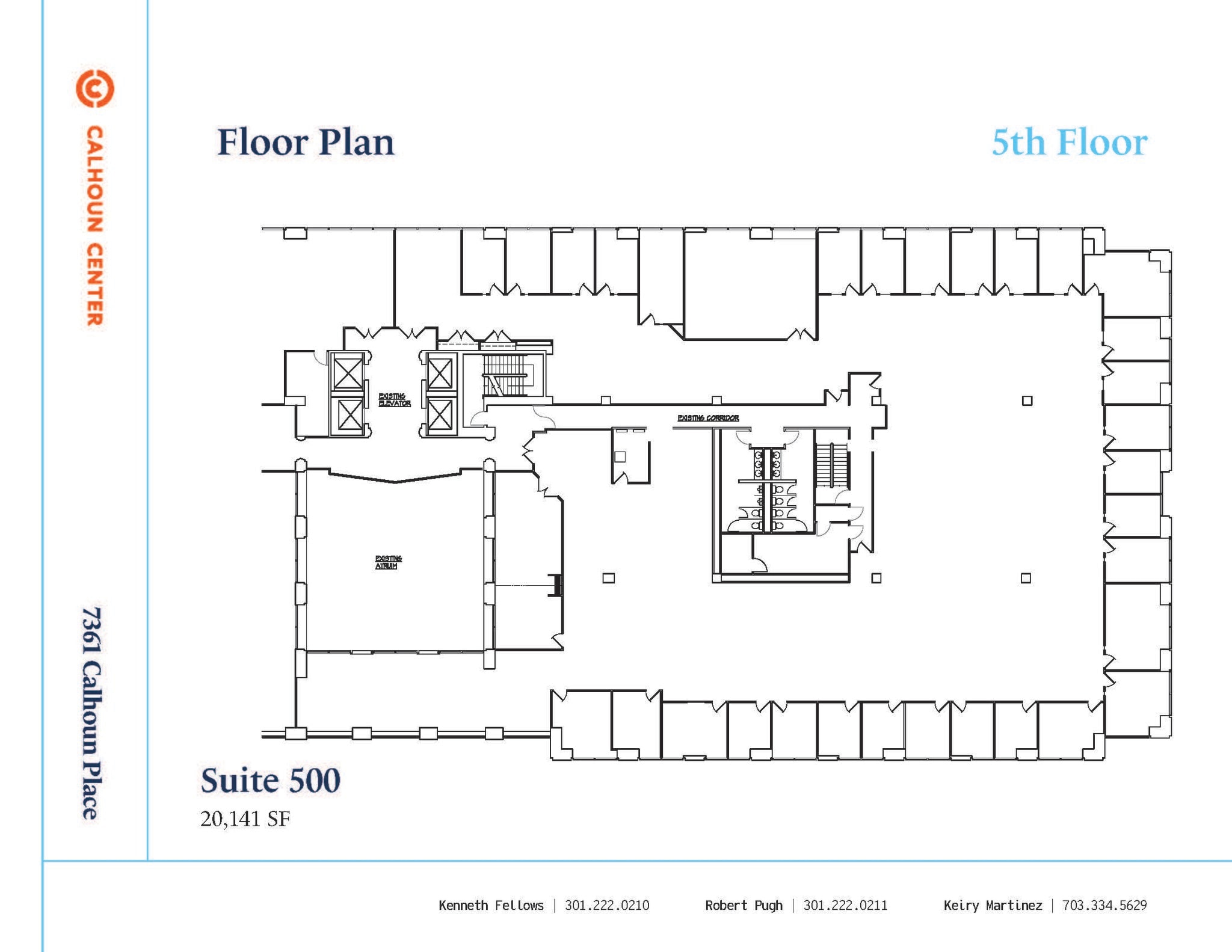 7361 Calhoun Pl, Rockville, MD for lease Floor Plan- Image 1 of 1