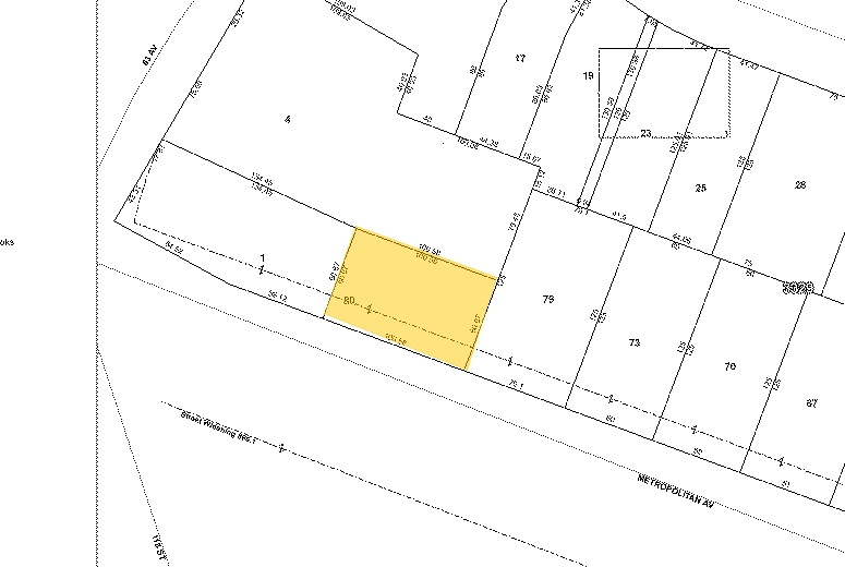 118-23 Metropolitan Ave, Kew Gardens, NY for lease Plat Map- Image 1 of 2
