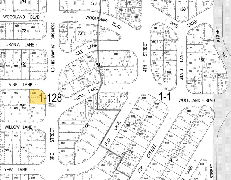 407 SE 3rd St, Bend, OR for sale - Plat Map - Image 2 of 23