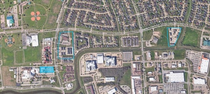 208 Oak Dr S, Lake Jackson, TX - AERIAL  map view