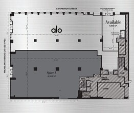 717 N Michigan Ave, Chicago, IL for lease Floor Plan- Image 1 of 1